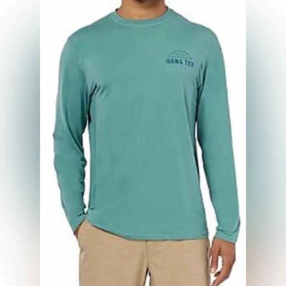 Hang Ten UPF 50+ Protection Longsleeve size large color green